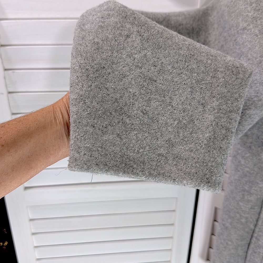 Old Navy Brushed Heather Gray Pea Coat Size XXL - Picture 8 of 13